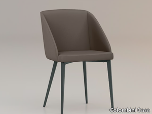 AUDREY - Imitation leather easy chair _ Colombini Casa