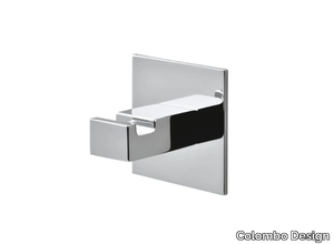 FOREVER LC67 - Chromed brass towel hook _ Colombo Design