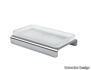 FOREVER B2940 - Countertop chromed brass soap dish _ Colombo Design