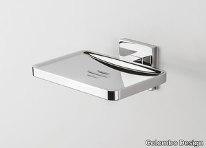 BASICQ B3781 - Wall-mounted chromed brass soap dish _ Colombo Design