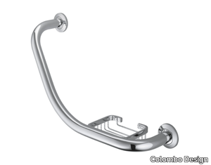 CONTRACT B9722 - Chromed brass bathtub grab bar _ Colombo Design