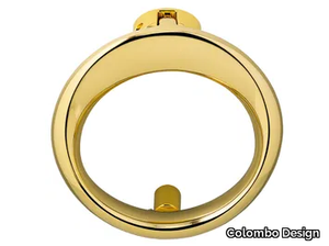 FLESSUM CB 115 - Brass door knocker _ Colombo Design