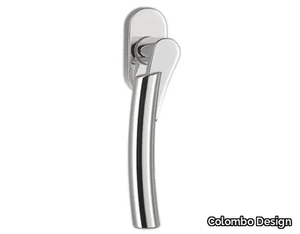 MIXA CB 22 DK/SM - DK brass window handle on rose _ Colombo Design