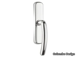 STAR CD 02 IM - Brass window handle on back plate _ Colombo Design