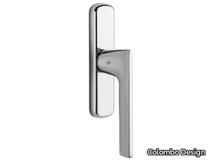 ALATÒ JP 12 IM - Brass window handle on back plate _ Colombo Design