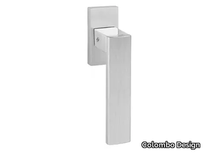 ALBA LC 92 DK/SM - DK brass window handle on rose _ Colombo Design