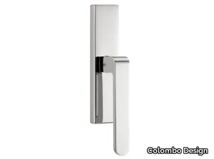 FEDRA AC 12 IM - Brass window handle on back plate _ Colombo Design