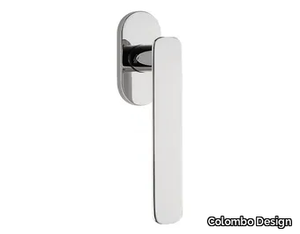 SLIM FF 12 DK/SM - DK Cromall® window handle on rose _ Colombo Design