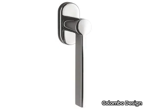 TOOL MD 12 DK/SM / MD 12 DKF/SM - DK brass window handle on rose _ Colombo Design