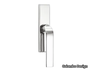 META KG 12 IM - Brass window handle on back plate _ Colombo Design