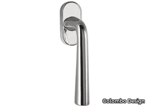 TENDER MG 12 DK/SM - DK brass window handle on rose _ Colombo Design