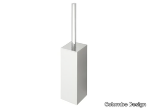 LULÙ B6206 - Chromed brass toilet brush _ Colombo Design