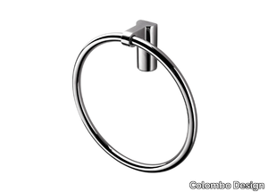 LUNA B0111 - Chromed brass towel ring _ Colombo Design