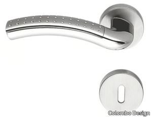 MILLA LC 41 R-RY - Cromall® door handle on rose _ Colombo Design