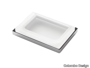 LOOK B1640 - Countertop etched glass soap dish _ Colombo Design