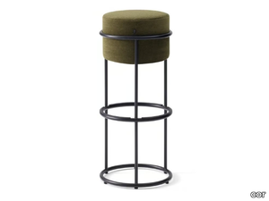 DROP - Fabric barstool with footrest _ COR