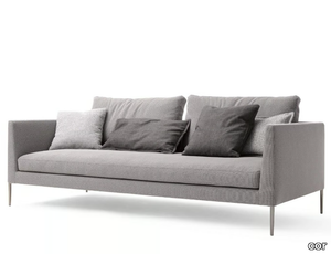 PILOTIS - 3 seater fabric sofa _ COR