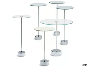 TABLO - Round glass coffee table _ COR