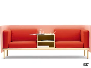 FLOATER - 2 seater sofa with storage space _ COR