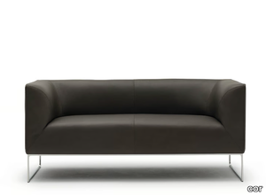 MELL - 3 seater leather sofa _ COR