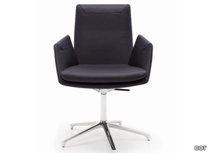 CORDIA - Office chair with armrests with 5-Spoke base _ COR