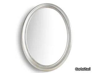 LUISA - Oval solid wood mirror _ CorteZari