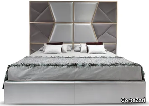 MONDRIAN - Double bed with upholstered headboard _ CorteZari