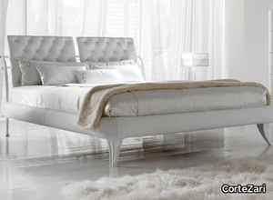 ARKA - Double bed with upholstered headboard _ CorteZari