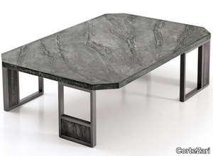 LINK - Low rectangular porcelain stoneware coffee table _ CorteZari