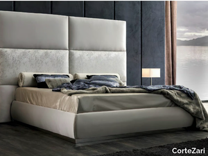 THARA - Upholstered bed with high headboard _ CorteZari