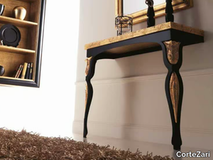 ERIKA - Rectangular oak console table _ CorteZari