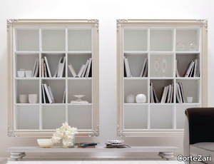 CLARA - Open floating bookcase _ CorteZari