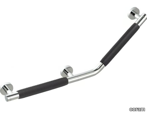 COMFORT & SAFETY - L-shaped metal bathtub grab bar _ coram