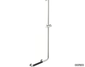 COMFORT & SAFETY - L-shaped metal shower grab bar _ coram