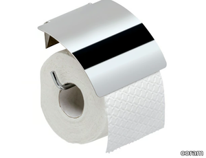 HOTEL - Metal toilet roll holder with cover _ coram