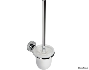 LUNA - Wall-mounted metal toilet brush _ coram