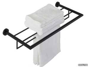 NEMOX BLACK - Metal towel rail _ coram