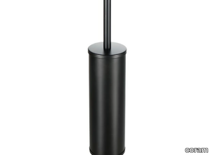 NEMOX BLACK - Wall-mounted metal toilet brush _ coram