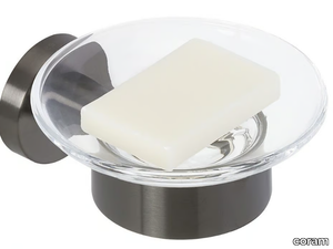 NEMOX BRUSHED - Wall-mounted metal soap dish _ coram