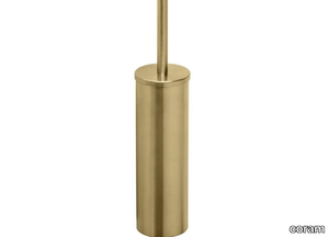 NEMOX GOLD - Wall-mounted metal toilet brush _ coram