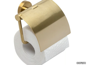 NEMOX GOLD - Toilet roll holder with cover _ coram