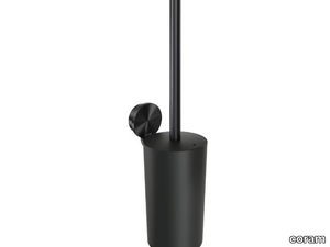 OPAL BRUSHED - Wall-mounted stainless steel toilet brush _ coram