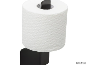 SHIFT BLACK - Spare metal toilet roll holder _ coram