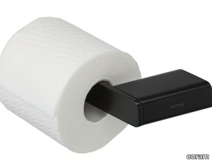 SHIFT BLACK - Metal toilet roll holder _ coram