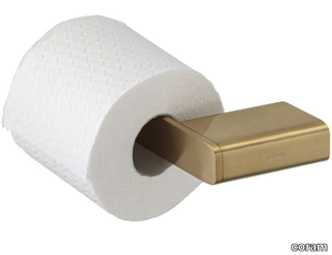 SHIFT GOLD - Metal toilet roll holder _ coram