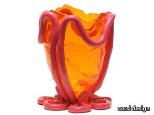 INDIAN SUMMER - Resin vase _ corsi design