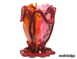 INDIAN SUMMER EXTRA COLOUR - Resin vase _ corsi design