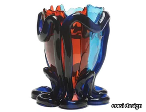 INDIAN SUMMER EXTRA COLOUR - Resin vase _ corsi design