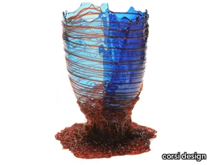 SPAGHETTI EXTRA COLOUR - Resin vase _ corsi design