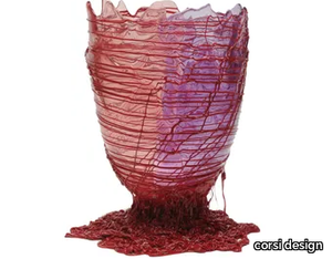 SPAGHETTI EXTRA COLOUR - Resin vase _ corsi design